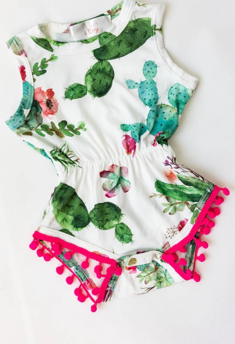 Cactus Pom Infant Onesie