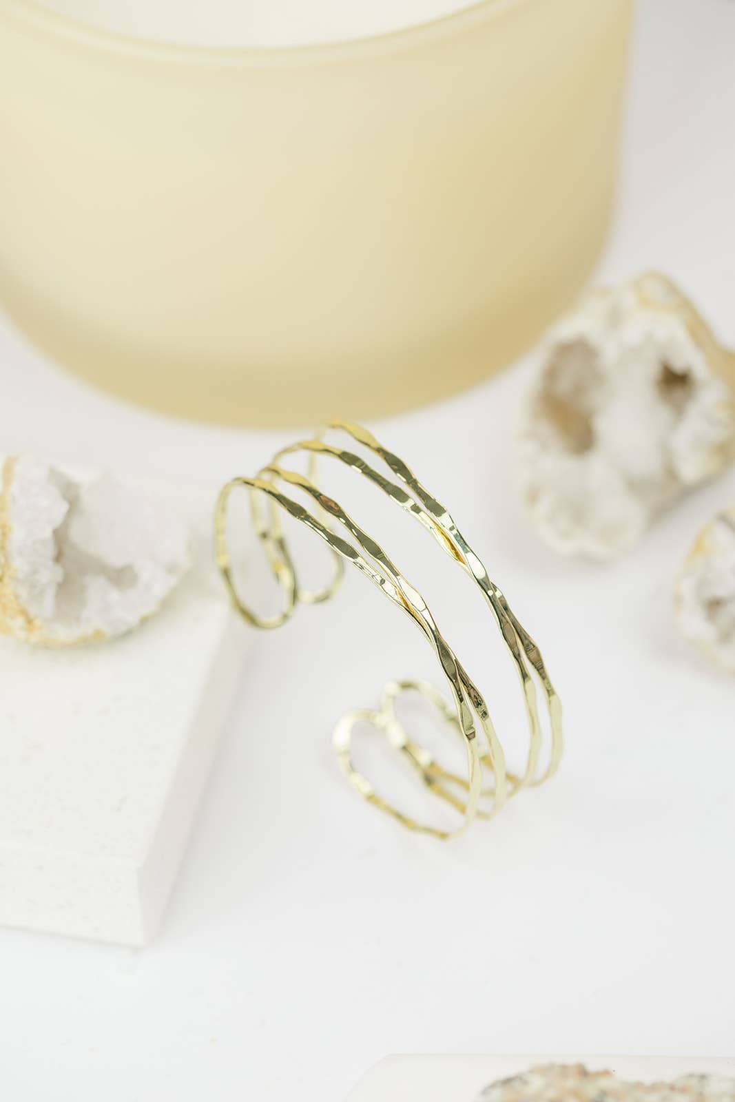 Textured Cuff Bracelet