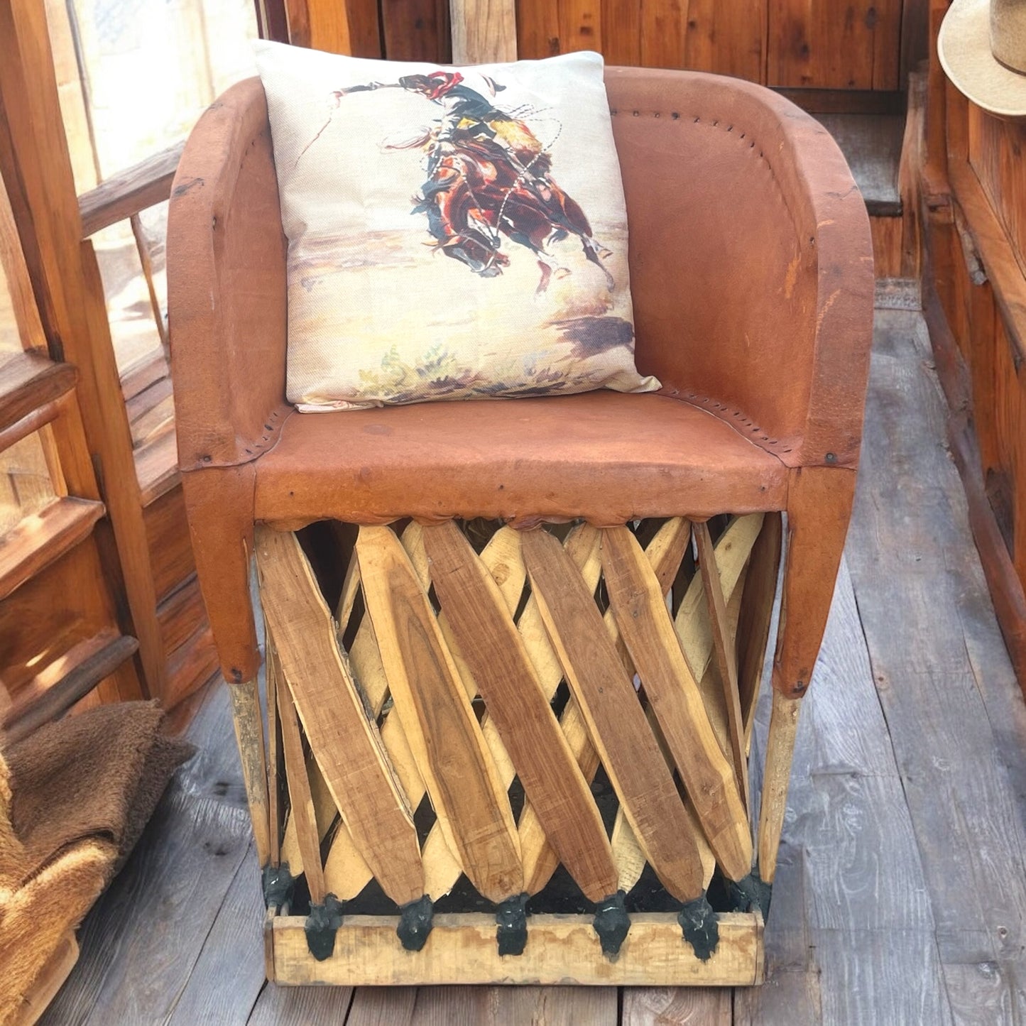 Equipale Barrel Chair Set