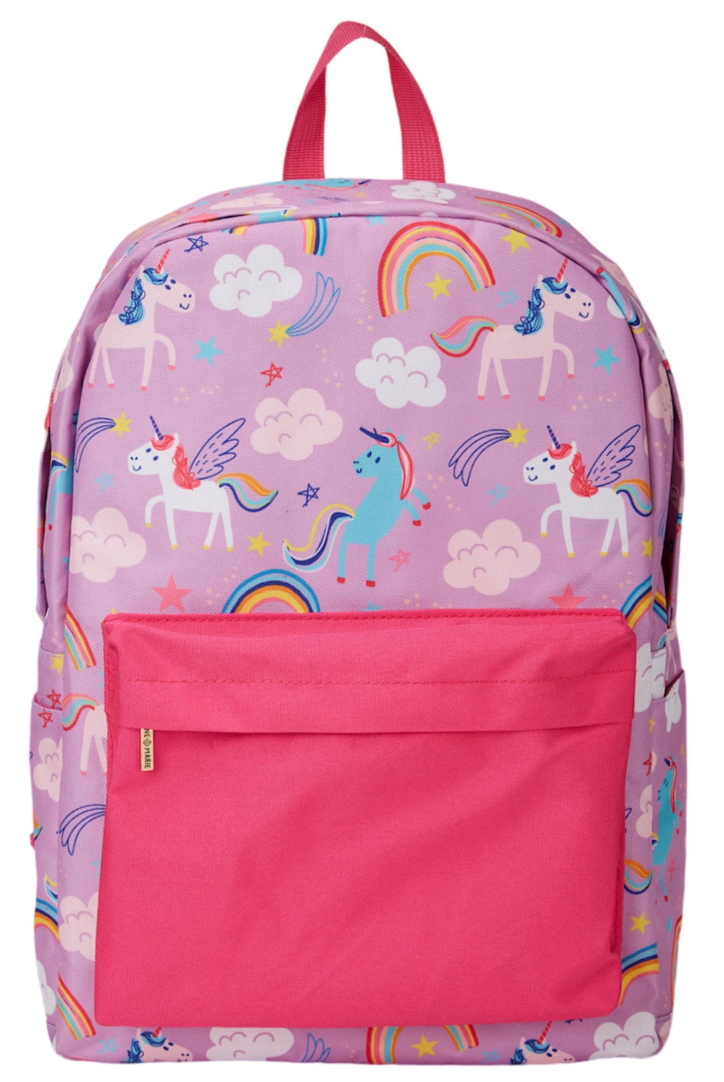 Unicorn Dreams Backpack & Lunchbox Set – Waterproof Canvas + PEVA Lining | 2pc Bundle for Girls | Rural Momma’s Boutique