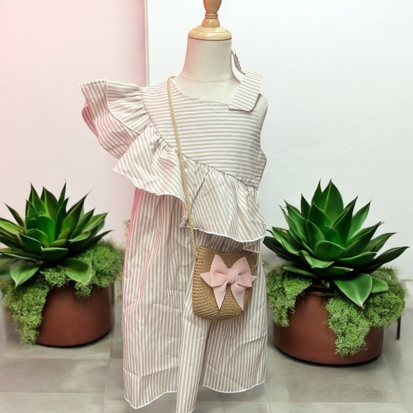 Flutter Sleeve Dress