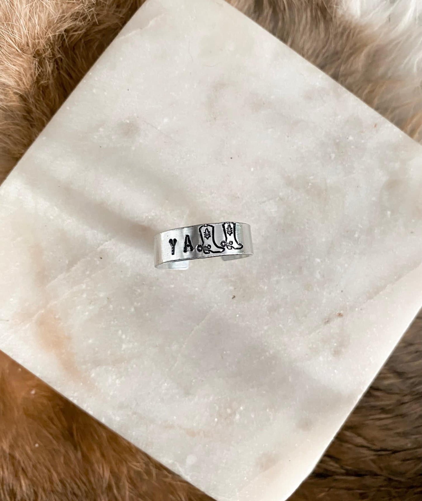 Stamped Rings