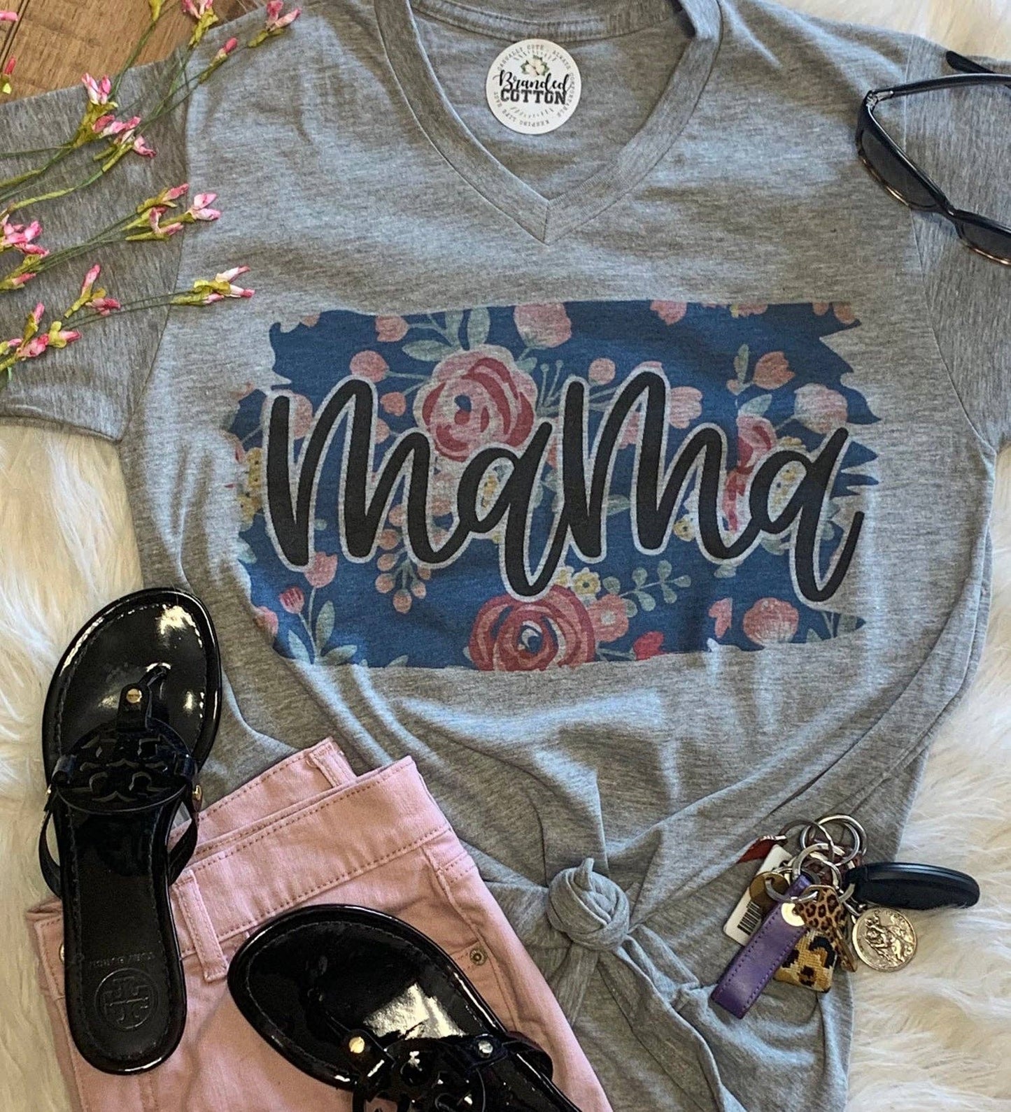 Floral Mama Tee