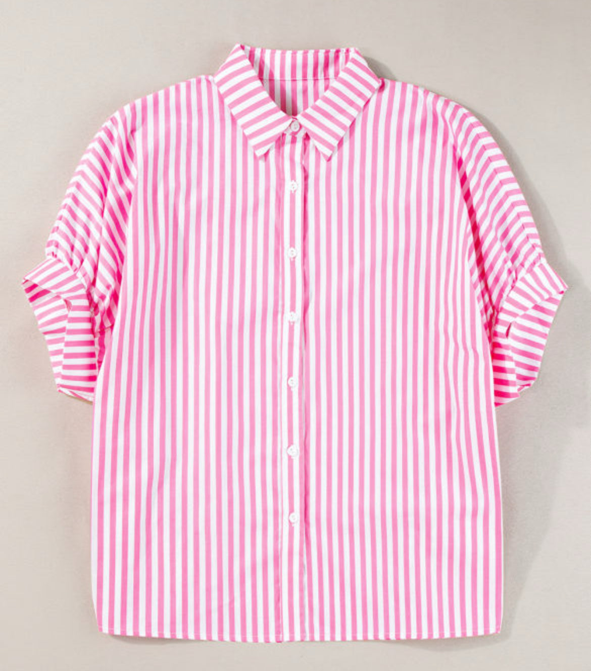 Oversized Striped Blouse