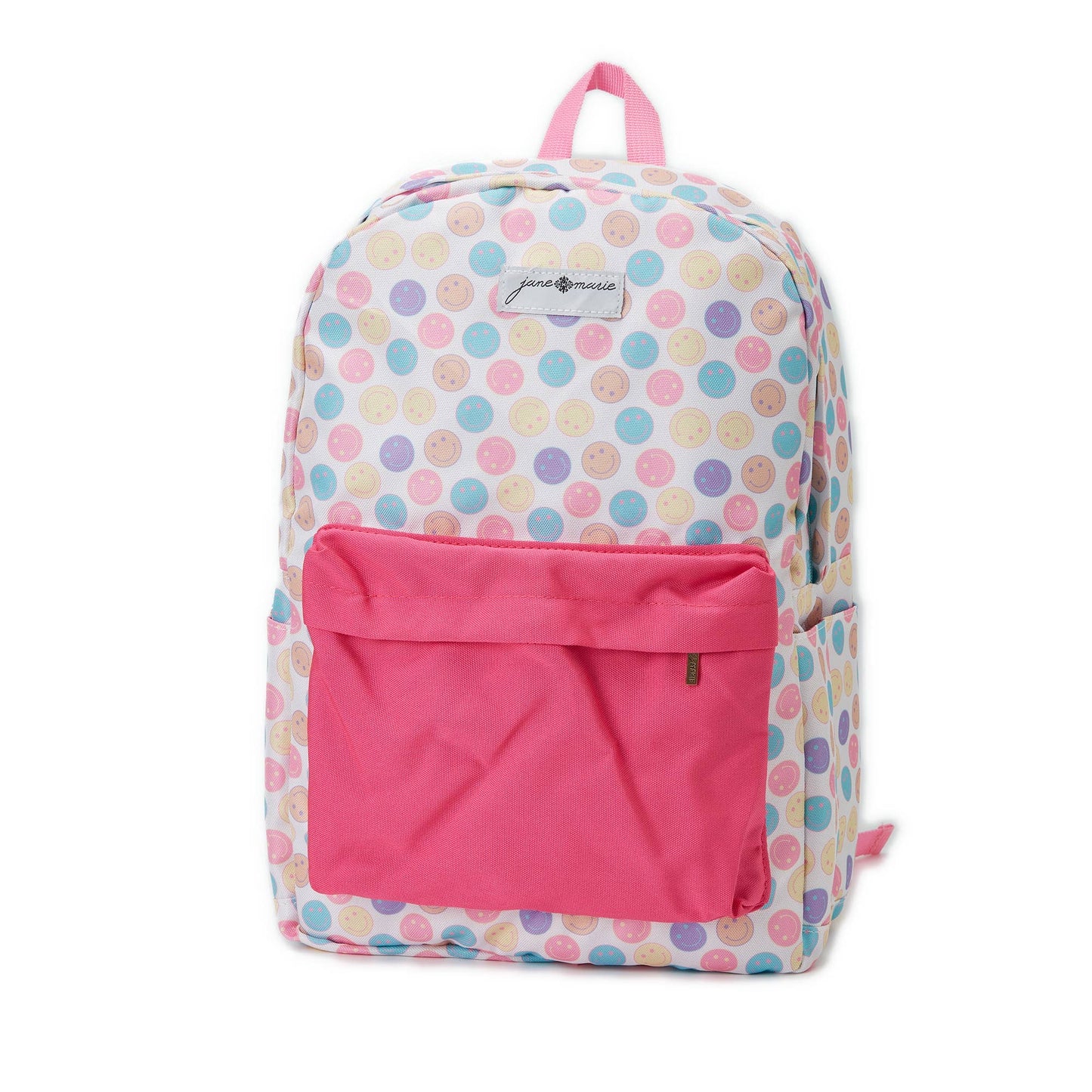 Smiley Face Backpack & Lunchbox Set – Waterproof Canvas + PEVA Lined (2pc) | Rural Momma’s Boutique