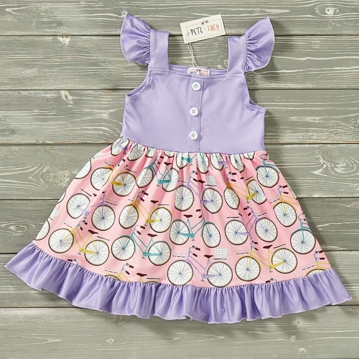 Vintage Bike Girls Dress