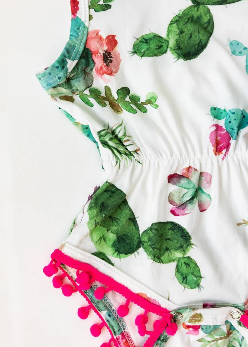 Cactus Pom Infant Onesie
