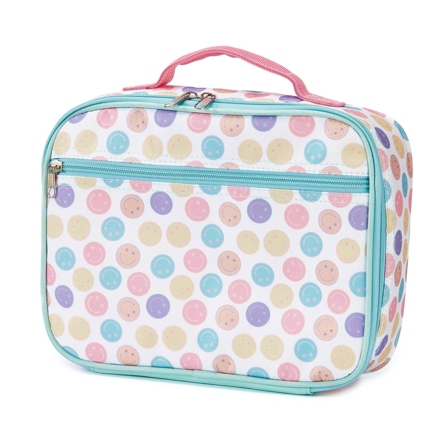 Smiley Face Backpack & Lunchbox Set – Waterproof Canvas + PEVA Lined (2pc) | Rural Momma’s Boutique