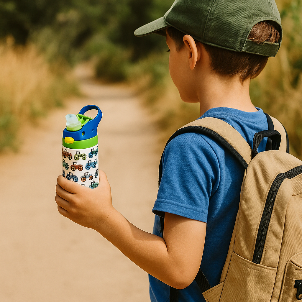 Tractor Stainless Steel Water Bottle