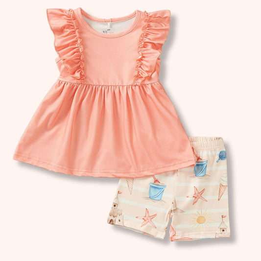 Beachy Keen  Short Set