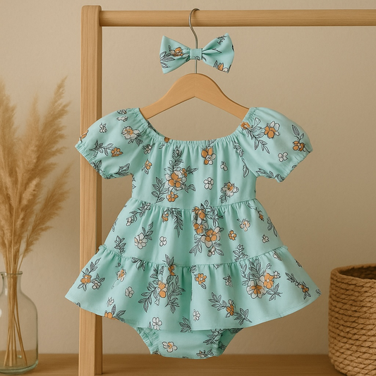 Infant Floral Romper